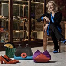 Hester van Eeghen is a Dutch designer of leather bags, wallets and accessories. Every Hester van Eeghen design is infused with her five essential elements: Beauty, Passion, Shape, Colour & Surprise.
